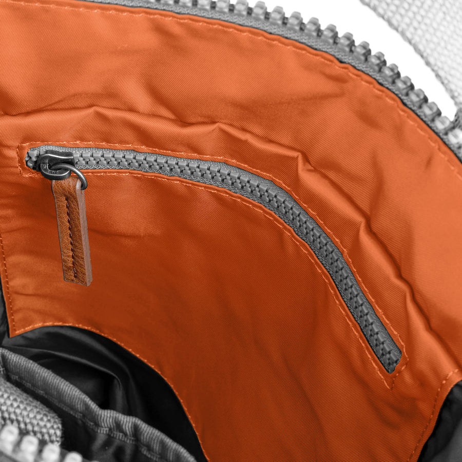 Roka Bantry B Burnt Orange Small Recycled Nylon Bag