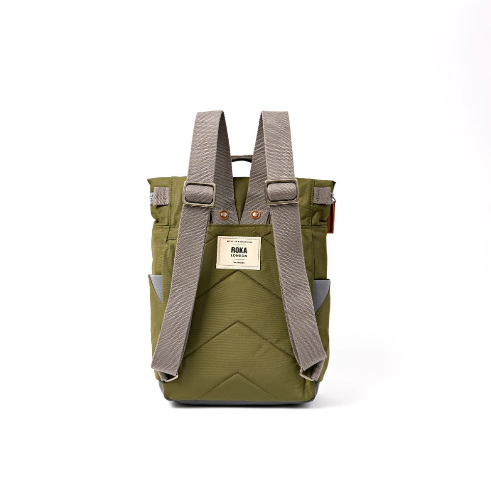Canfield Small Backpack in Chive Nylon