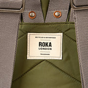 Canfield Small Backpack in Chive Nylon