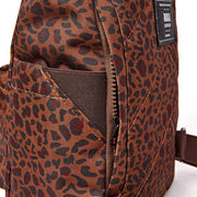 Canfield Small Backpack in Mini Leopard Canvas