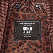Canfield Small Backpack in Mini Leopard Canvas