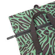 Canfield Small Backpack in Mixed Animal Artichoke Canvas