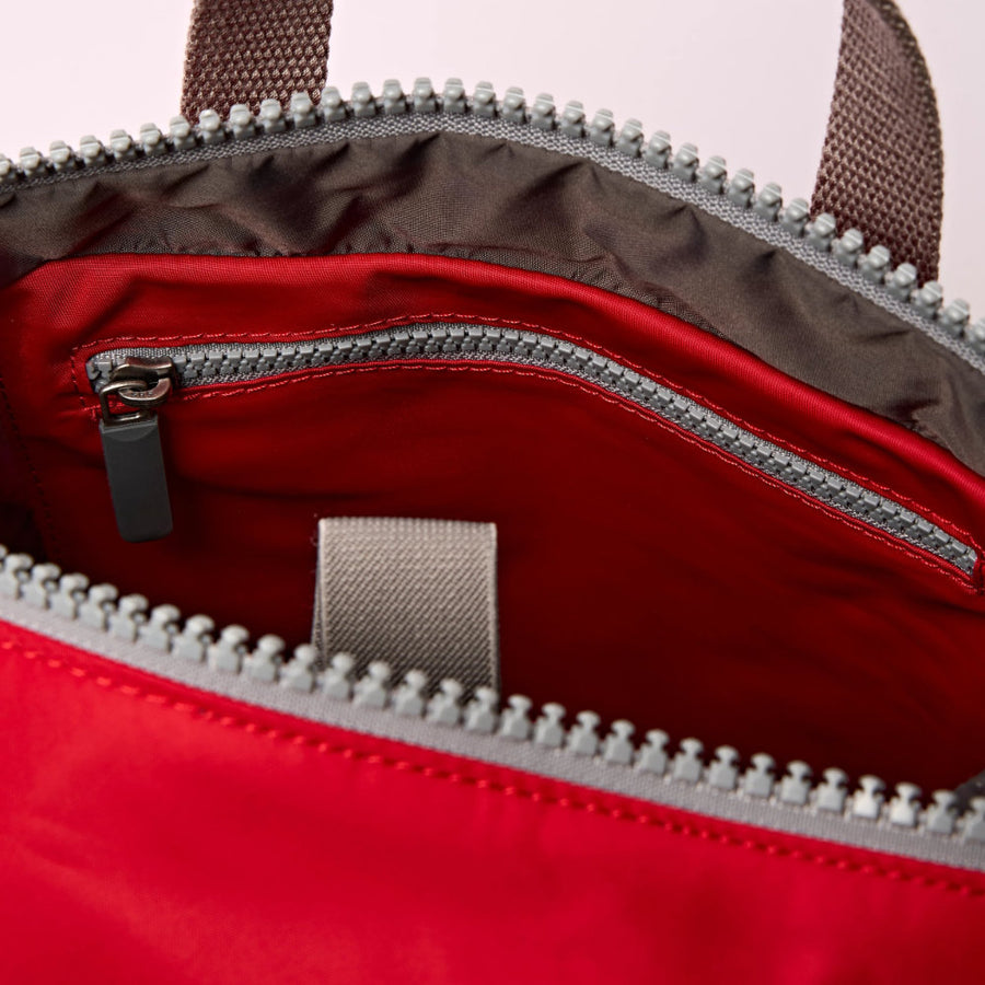 Roka Canfield Small Backpack Cranberry Stripe Nylon