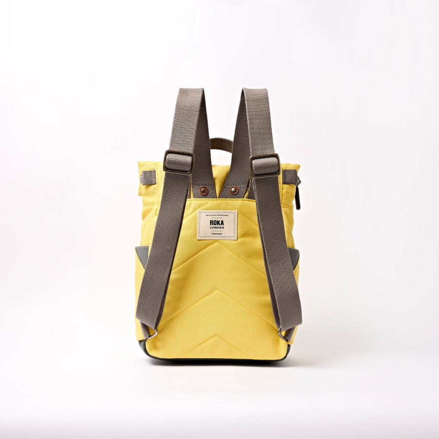 Roka Canfield Small Backpack Lemonade Stripe Canvas