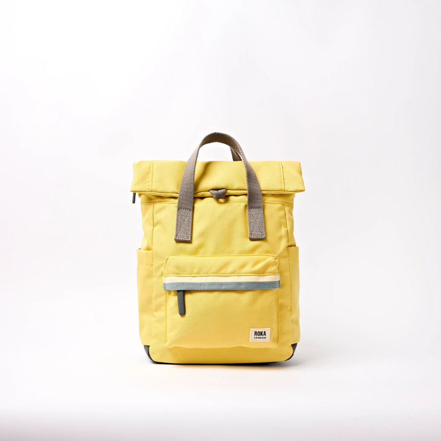 Roka Canfield Small Backpack Lemonade Stripe Canvas