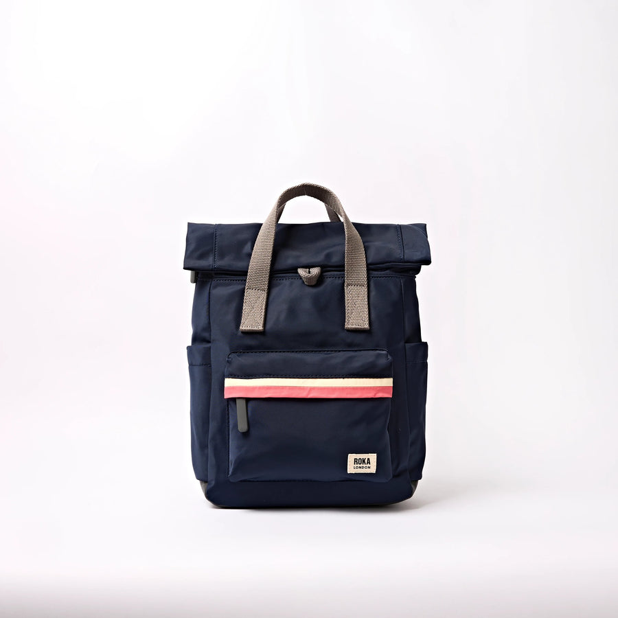 Roka Canfield B Backpack Midnight Stripe Nylon Small