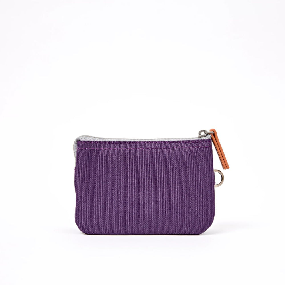 Carnaby Small Wallet in Deep Grape Canvas