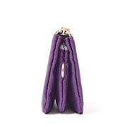 Carnaby Small Wallet in Deep Grape Canvas