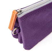Carnaby Small Wallet in Deep Grape Canvas