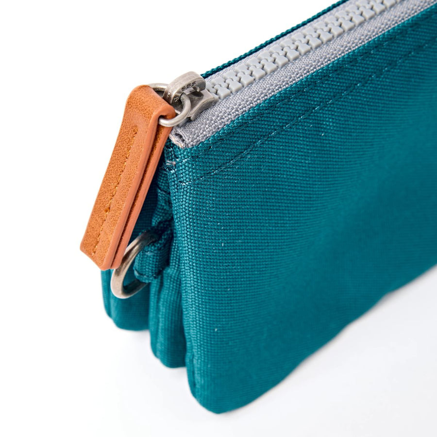 Carnaby Small Wallet in Deep Teal Canvas