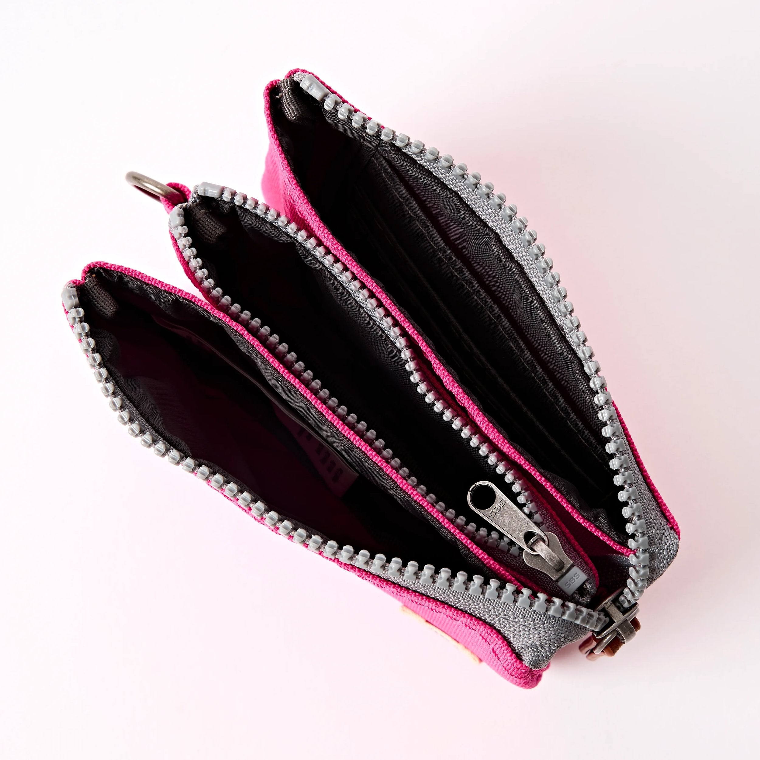 Roka Carnaby Wallet Granita Red Canvas Small