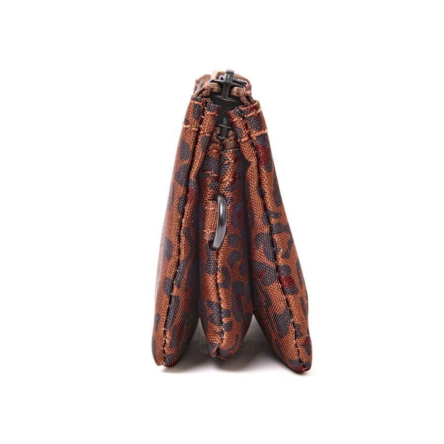 Carnaby Small Wallet in Mini Leopard Canvas
