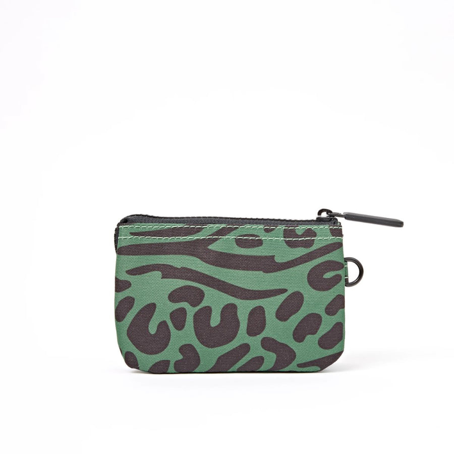 Carnaby Small Wallet in Mixed Animal Artichoke Canvas