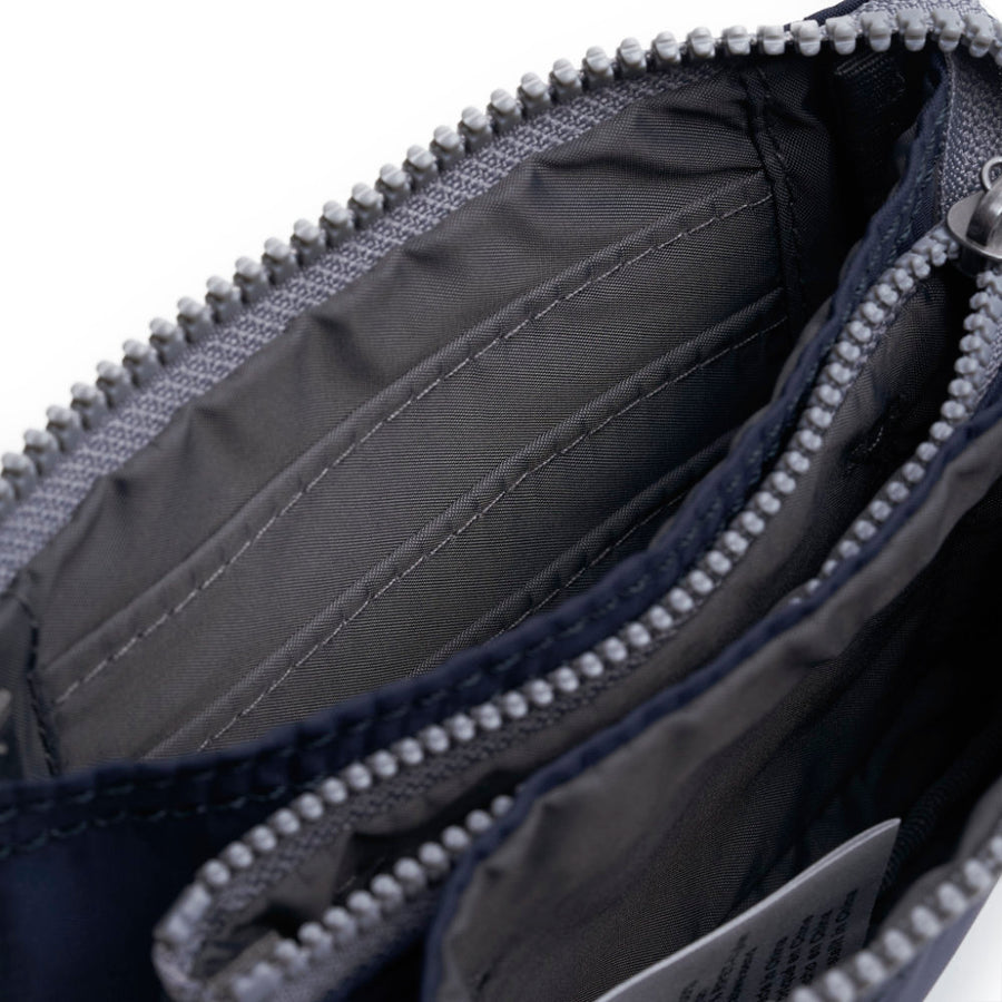 Roka Carnaby Midnight Recycled Nylon Ripstop Small Bag