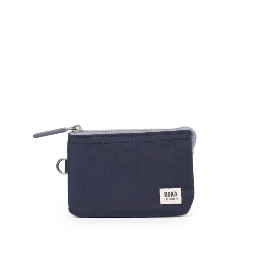Roka Carnaby Midnight Recycled Nylon Ripstop Small Bag
