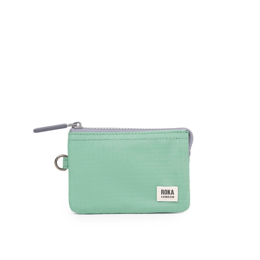 Roka Carnaby Matcha Recycled Nylon Ripstop Small Bag
