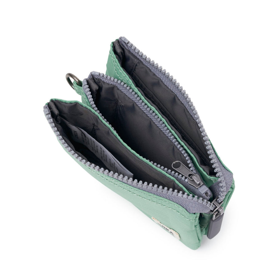 Roka Carnaby Matcha Recycled Nylon Ripstop Small Bag