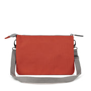 Roka Carnaby Crossbody Rooibos XL Recycled Canvas Bag