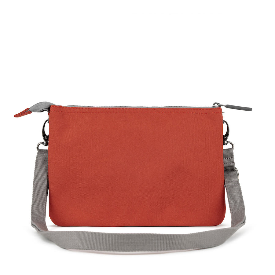 Roka Carnaby Crossbody Rooibos XL Recycled Canvas Bag