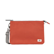 Roka Carnaby Crossbody Rooibos XL Recycled Canvas Bag