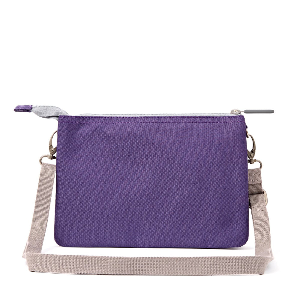 Carnaby Crossbody Bag in Deep Grape Canvas