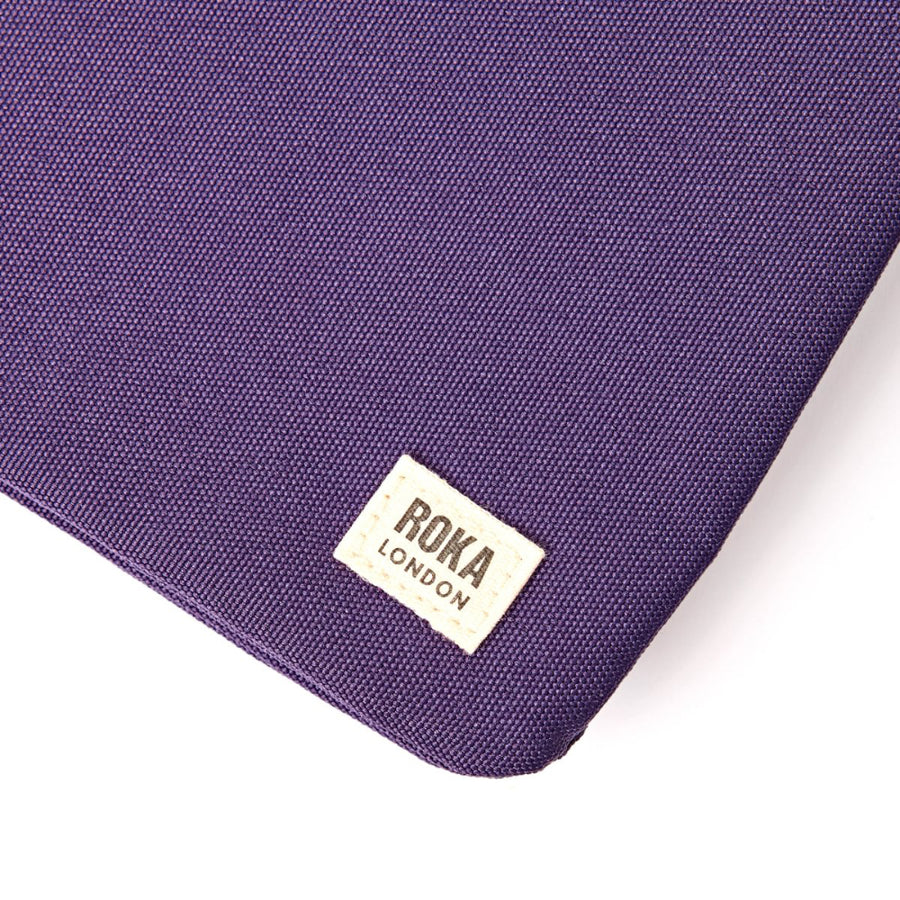 Carnaby Crossbody Bag in Deep Grape Canvas