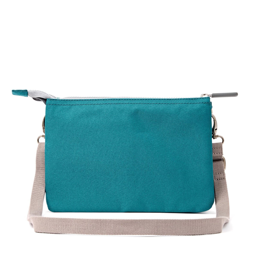 Carnaby Crossbody Bag in Deep Teal Canvas