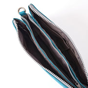 Carnaby Crossbody Bag in Deep Teal Canvas