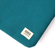 Carnaby Crossbody Bag in Deep Teal Canvas