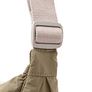 Farringdon Half Moon Bag in Basil Taslon