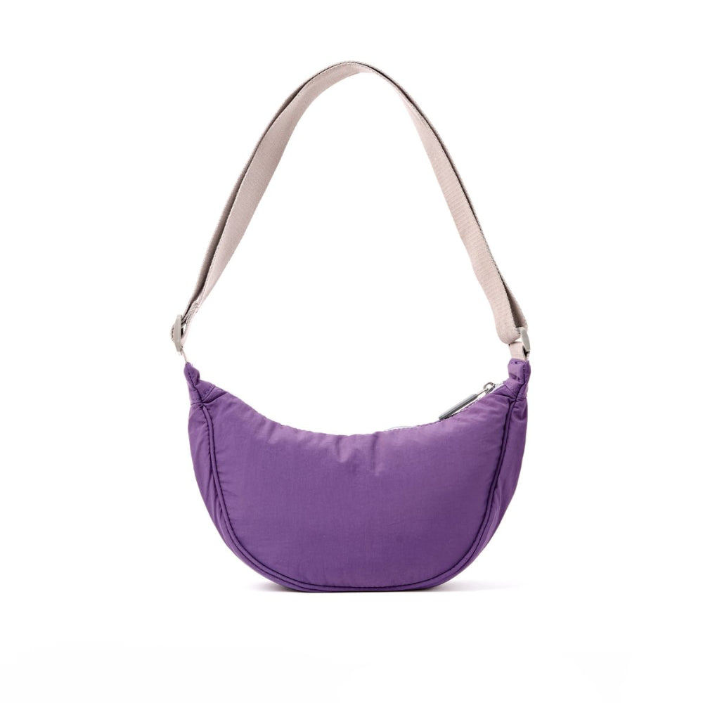 Farringdon Half Moon Bag in Gothic Grape Taslon