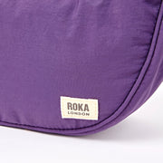 Farringdon Half Moon Bag in Gothic Grape Taslon