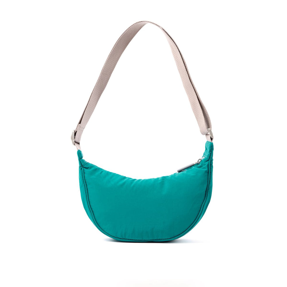 Farringdon Half Moon Bag in Ocean View Taslon
