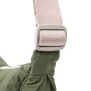 Farringdon Half Moon Bag in Olive Taslon