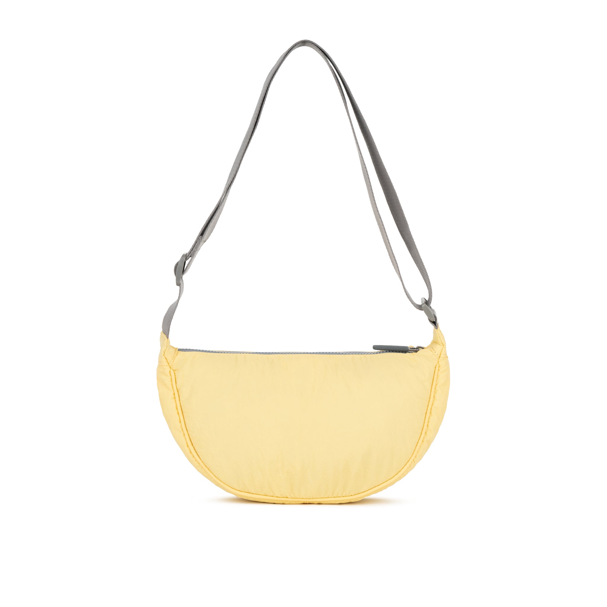 Roka Farringdon Half Moon Bag Champagne Taslon Small