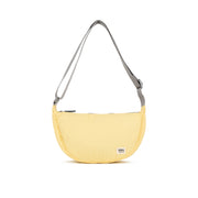 Roka Farringdon Half Moon Bag Champagne Taslon Small