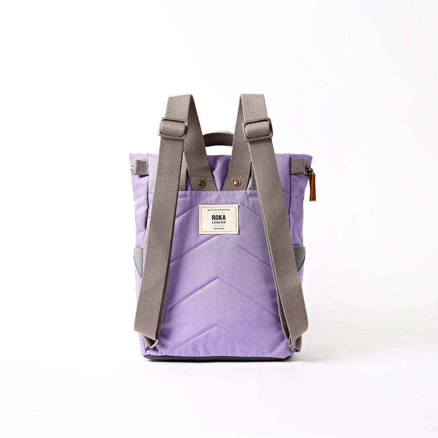 Roka Finchley Backpack Thistle Bloom Canvas Small