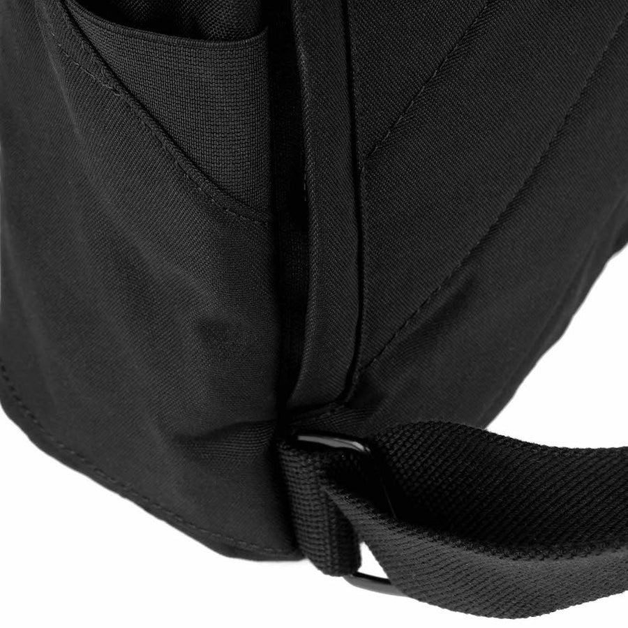 Roka Finchley A All Black Ash Small Recycled Nylon Bag