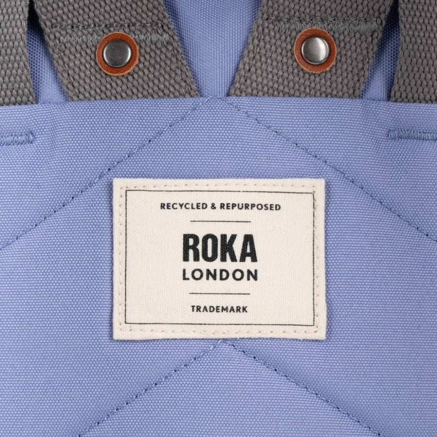 Roka Finchley A Thistle Recycled Canvas Small Bag