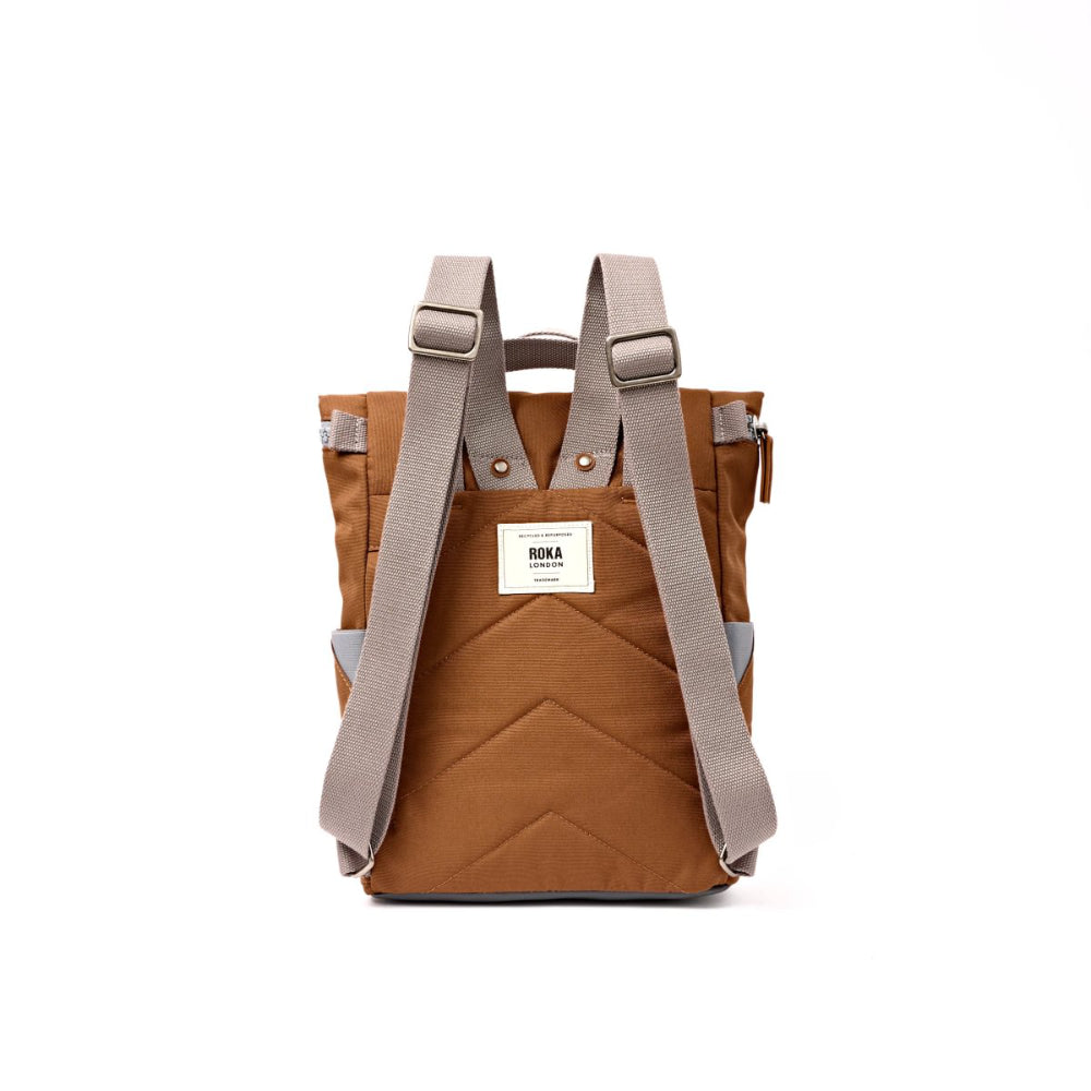Finchley Small Backpack in Cinnamon Canvas