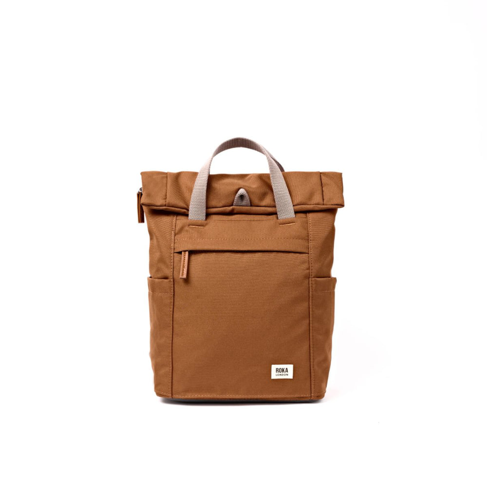Finchley Small Backpack in Cinnamon Canvas