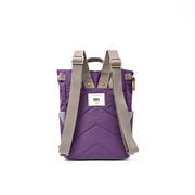 Finchley Small Backpack in Deep Grape Canvas