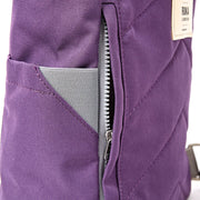 Finchley Small Backpack in Deep Grape Canvas