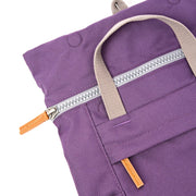 Finchley Small Backpack in Deep Grape Canvas