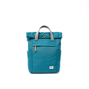 Finchley Small Backpack in Deep Teal Canvas
