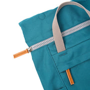 Finchley Small Backpack in Deep Teal Canvas