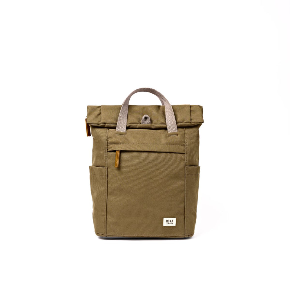 Finchley Small Backpack in Sea Spray Canvas