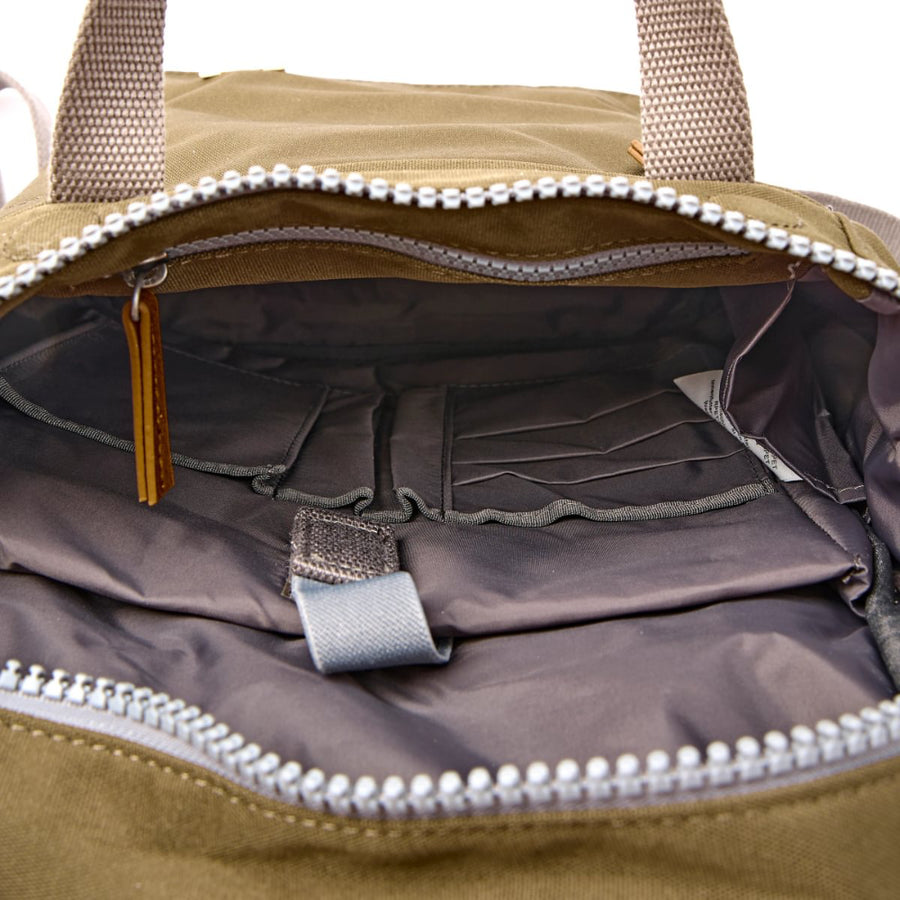 Finchley Small Backpack in Sea Spray Canvas