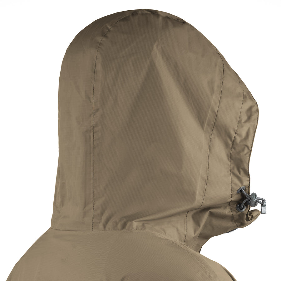 Roka Holborn Rain Jacket Taupe Ripstop