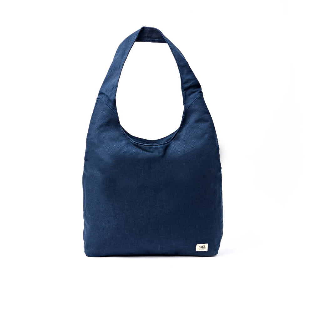 Hoxton Shoulder Bag in Admiral Cotton Canvas